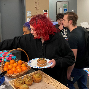 Good friends and good food for those participating in the Senior Sunrise